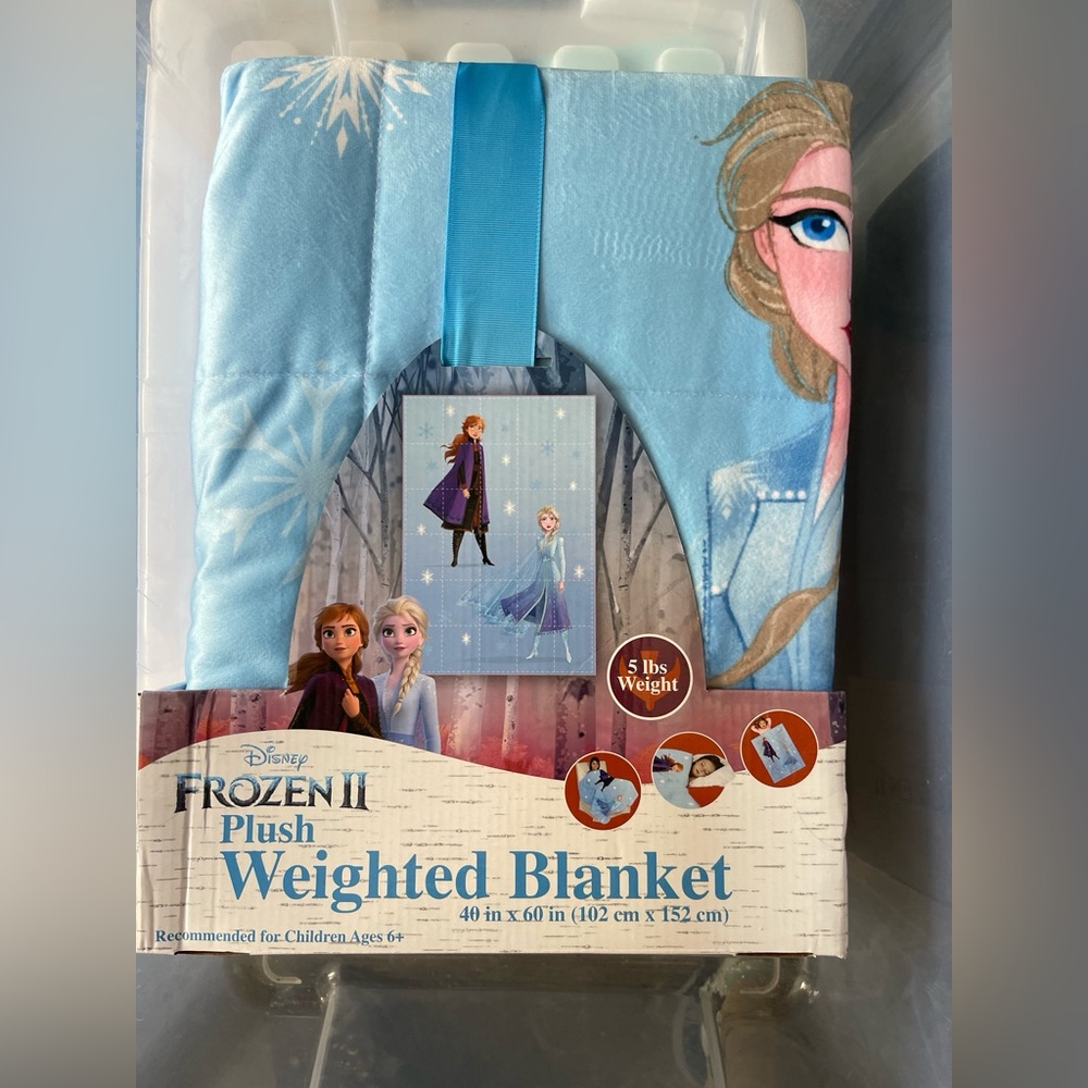 Frozen II Plush Weighted Blanket 40 inches by 60 inches